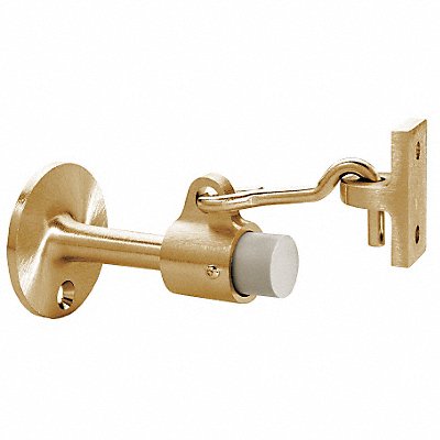 Hook-Style Door Holder 2-1/4In Stn Bronz MPN:477.10