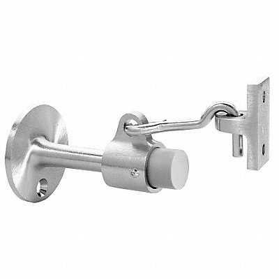 Hook-Style Door Holder 2-1/4In Stn Chrme MPN:477.26D