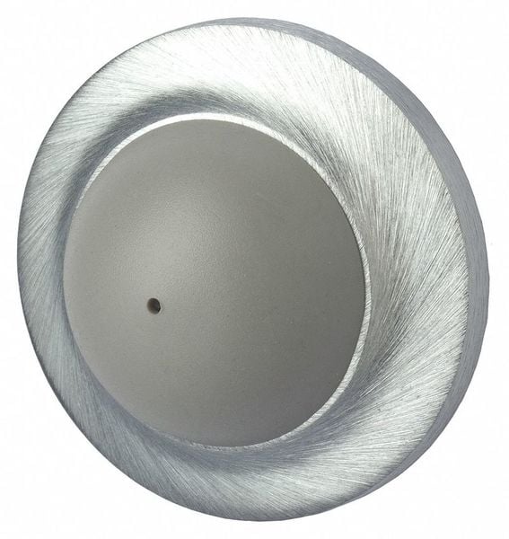 Convex Door Stop with Bumper Gray 1 H MPN:401.26D