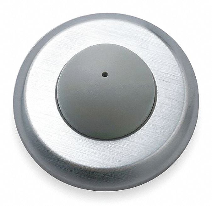 Door Stop Wall Mount Satin Chrome MPN:406 US26D