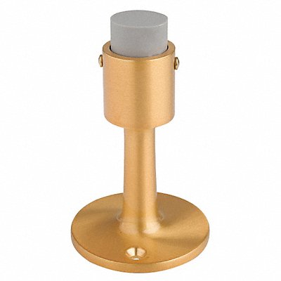 Rigid Door Stop Wall Mount Satin Bronze MPN:475.10