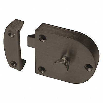 Gate Latch 2-1/16 In W Oil Rubbed Bronze MPN:602.10B