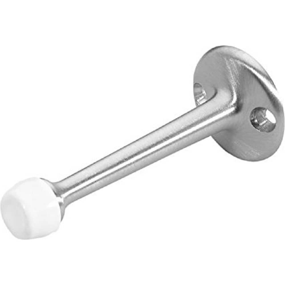 Stops, Type: Door Stop , Finish/Coating: Satin Chrome , Projection: 3-3/4 (Inch) MPN:085847