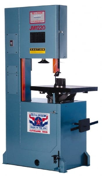 Vertical Bandsaw: Step Pulley Drive, 20