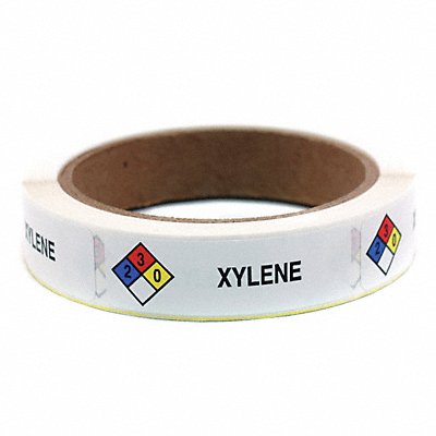 Item Haz ChemLabel Xylene PK250 MPN:141537