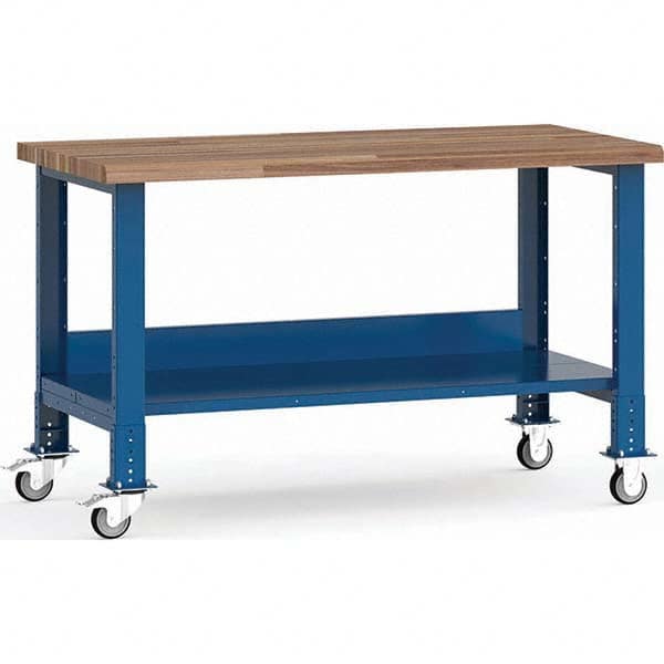 Mobile Work Benches, Bench Type: Mobile Workbench , Work Bench Material: Painted Steel , Number Of Wheels: 4  MPN:WSW2019-055