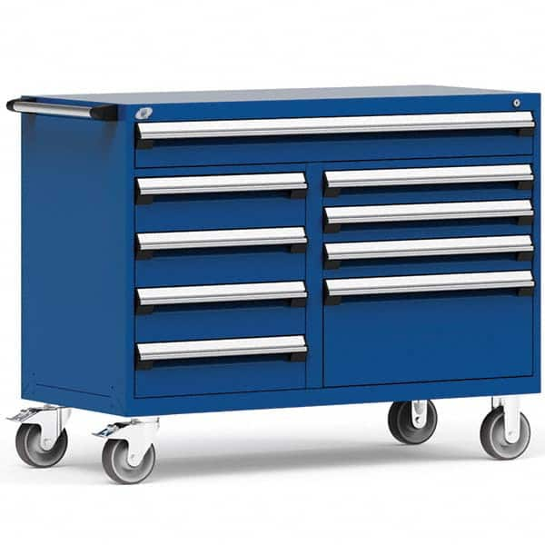 Steel Tool Roller Cabinet: 9 Drawers MPN:R5GJE-3401-055