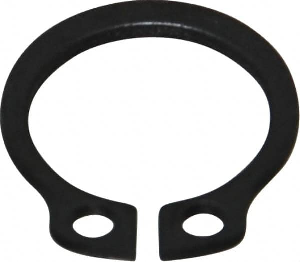 External Retaining Ring: 11.5 mm Groove Dia, 12 mm Shaft Dia, 1060-1090 Spring Steel, Phosphate Finish MPN:DSH-12ST PDB100