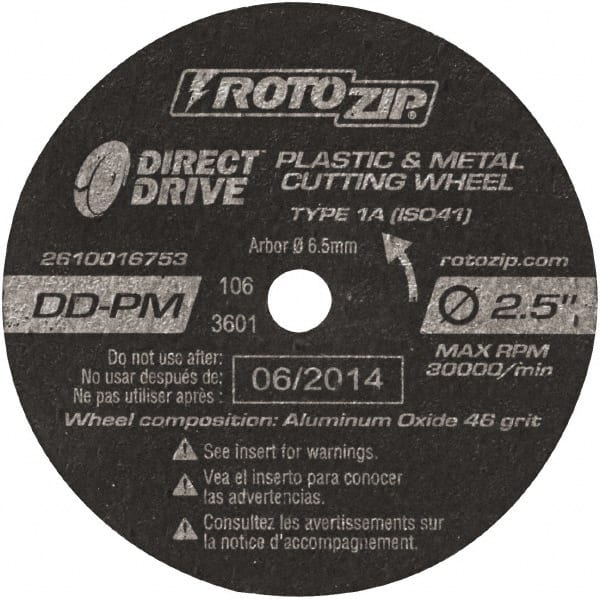 Cut-Off Wheel: Use with Rotary Tools MPN:DD-PM5