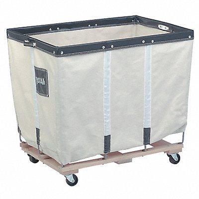 Knock Down Basket Truck 10 Bu Canvas MPN:G10-CCX-KDA-3UNN