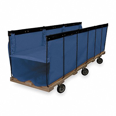 Open End Flatwork Truck 85  blue vinyl MPN:G85-BXX-FOA-5UNN