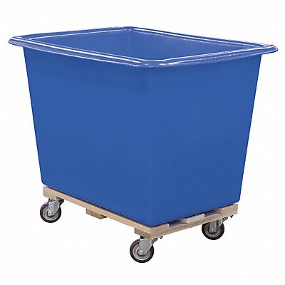 Cube Truck HDPE Blue 7.5 cu ft. MPN:G06-BLX-PTA-4UNN