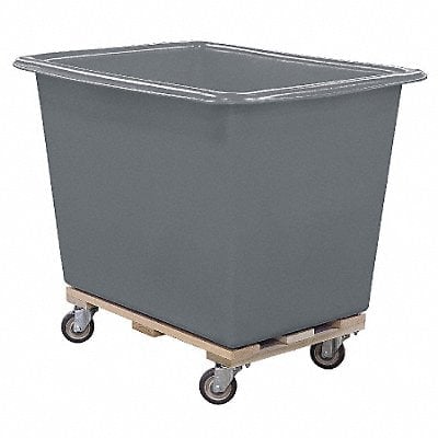 Cube Truck HDPE Gray 7.5 cu ft. MPN:G06-GRX-PTA-4UNN