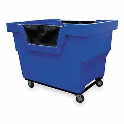 Cube Truck HDPE Blue 27.0 cu ft. MPN:G23-BLX-MTC-4UNN