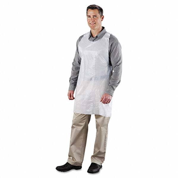 Disposable Bib Apron: White MPN:RPPDA2442