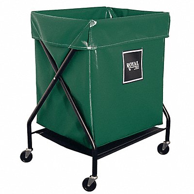 X-Frame Cart 6 Bu Green Vinyl MPN:G06-EEX-XFA-3ONN