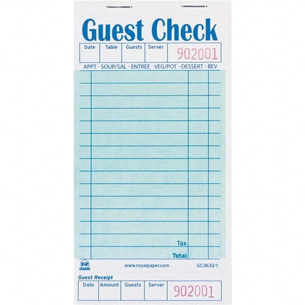 Guest Book: 50 Sheets, One Form per Sheet Ruled MPN:RPPGC36321