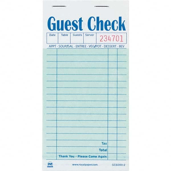 Guest Book: 50 Sheets, One Form per Sheet Ruled MPN:RPPGC60002