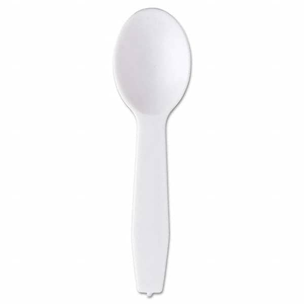 Polystyrene Taster Spoons, White, 3000/Carton MPN:RPPRTS3000