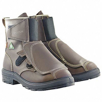 8 Work Boot 5 R Brown Aluminum PR MPN:1-2161XPA-050