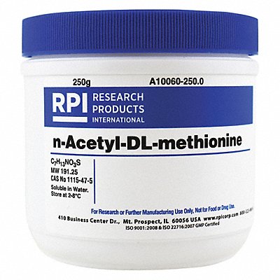 n-Acetyl-DL-methionine 250g MPN:A10060-250.0