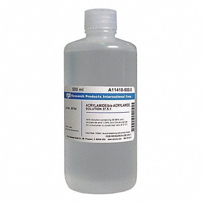 Acrylamide/bis-Acryl 37.5 1 Solutn 500mL MPN:A11410-500.0