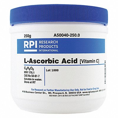 L-Ascorbic Acid (Vitamin C) 250g MPN:A50040-250.0