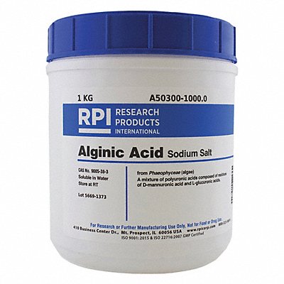 Alginic Acid Sodium Salt 1kg MPN:A50300-1000.0