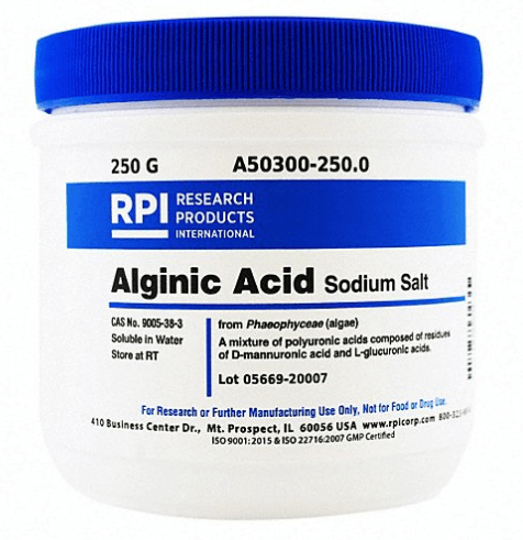 Alginic Acid Sodium Salt 250g MPN:A50300-250.0