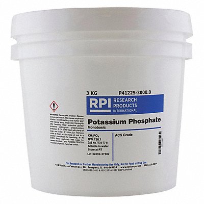 Potassium Phosphate Monobasic 3kg MPN:P41225-3000.0