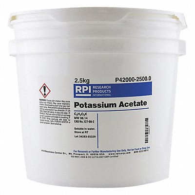 Potassium Acetate 2.5kg MPN:P42000-2500.0