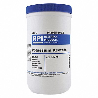 Potassium Acetate 500g MPN:P42025-500.0