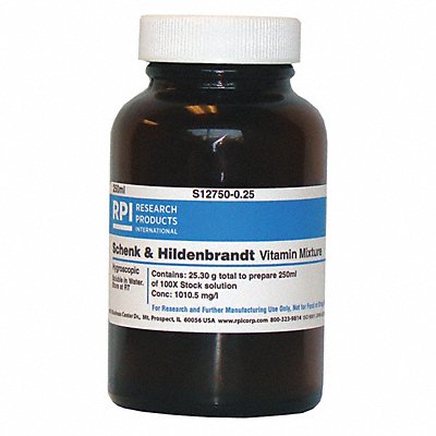 Schenk and Hildenbrandt Vitamin Mix MPN:S12750-0.25
