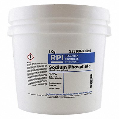 Sodium Phosphate Dibasic Anhydrous 3kg MPN:S23100-3000.0