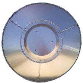 Hiland Patio Heater 3 Post Reflector Shield THP-SHIELD 3HOLE for PrimeGlo Models THP-SHIELD 3HOLE