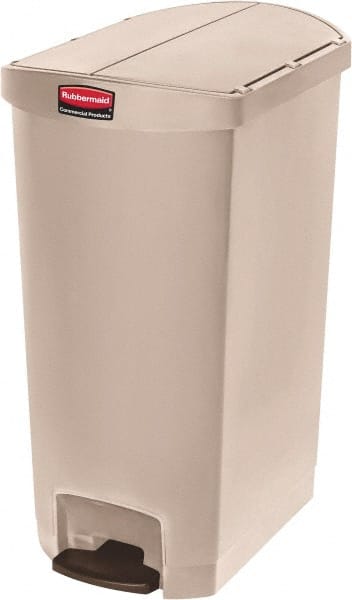 18 Gal Rectangle Unlabeled Trash Can MPN:1883551