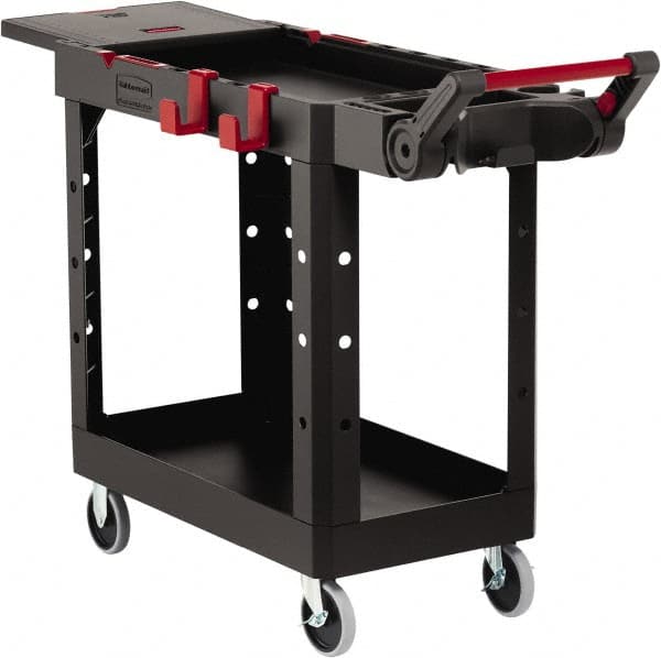 Heavy-Duty Utility Cart: Structural Foam, Black MPN:1997206