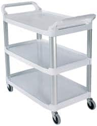 Standard Utility Cart: Plastic, White MPN:FG409100OWHT