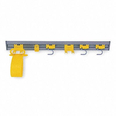 Closet Organizer/Tool Holder 34 L Yellow MPN:FG199300GRAY