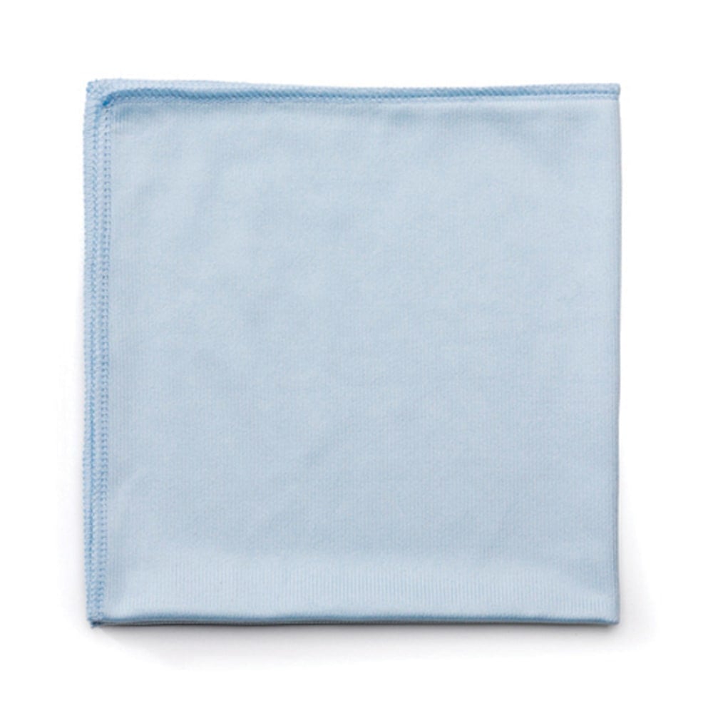 Hygen Microfiber Glass And Mirror Cloth, 16in x 16in, Blue, Carton Of 12 (Min Order Qty 2) MPN:FGQ63000BL00