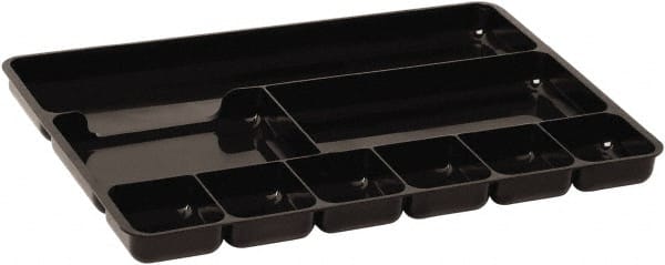 9 Compartment, 13.97 Inch Wide x 9.11 Inch Deep x 1.13 Inch High, Drawer Organizer MPN:45706