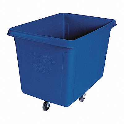 Cube Truck HDPE Blue 8.0 cu ft. MPN:FG460800DBLUE