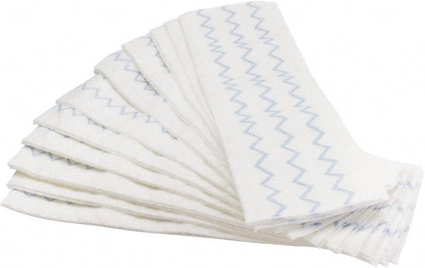 Dust Mop Pad: Microfiber, 5-1/2