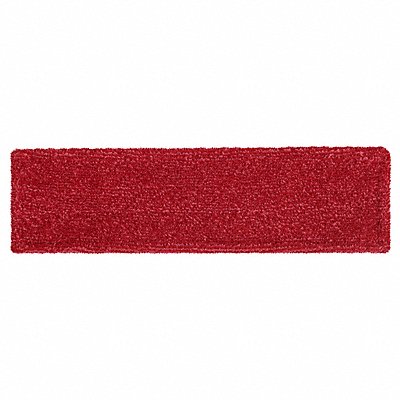 Flat Mop Pad Red Microfiber MPN:2132423