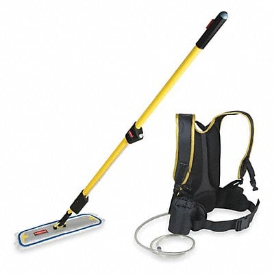 Backpack Mop Kit 18 in W Yellow MPN:FGQ97900YL00