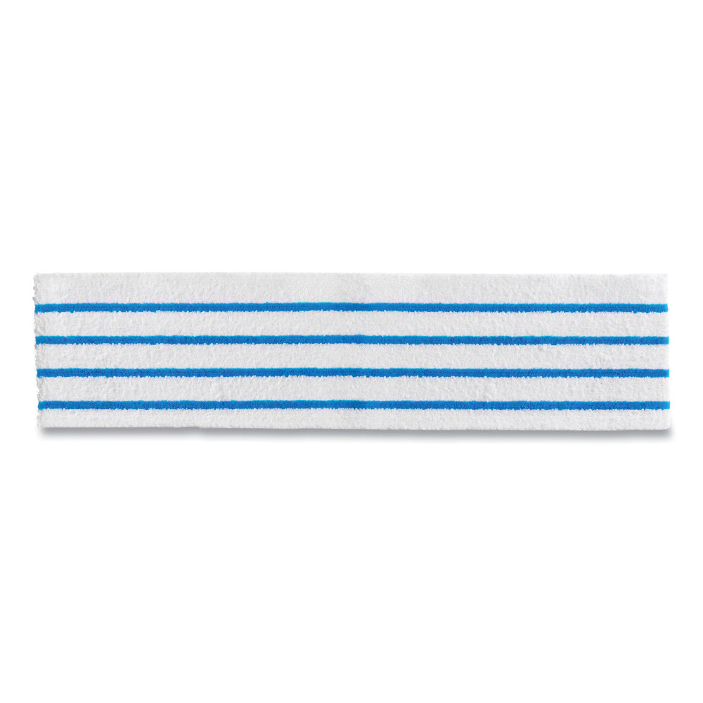 Rubbermaid Commercial HYGEN Disposable Microfiber Mop Pads, White/Blue, 50 Pads Per Pack, Case Of 3 Packs MPN:2134282