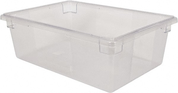 Food Tote Box Container: Polycarbonate, Rectangular MPN:FG330400CLR