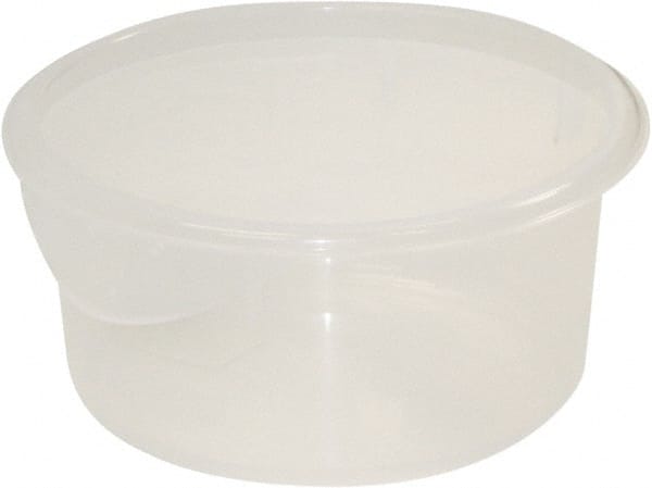 Food Storage Container: Polycarbonate & Polypropylene, Round MPN:FG572424CLR