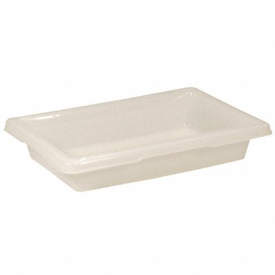 Tote Box 18inL x 12in W x 3-1/2inH White MPN:FG350700WHT