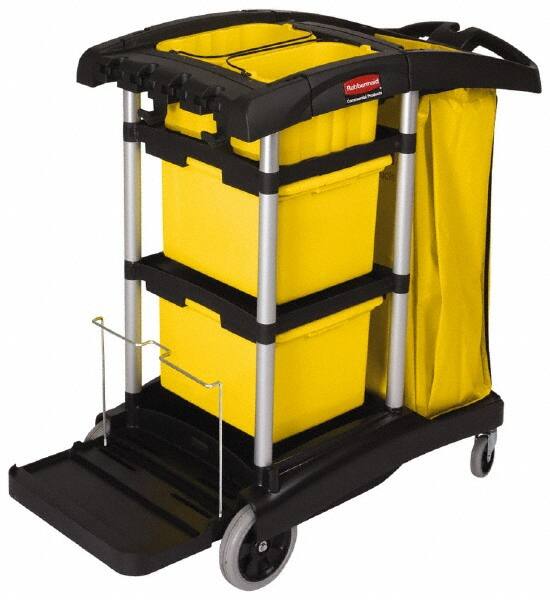 Janitor Carts & Caddies, Bag Capacity (Qt.): 34 , Bag Capacity (Gal.): 34 , Includes Zippered Bag: Yes MPN:FG9T7300BLA